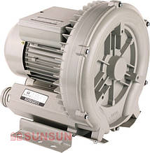 Компресор-равлик, вихровий компресор для ставка, промислового рибоводства SunSun HG-1500C (3500 л/хв)