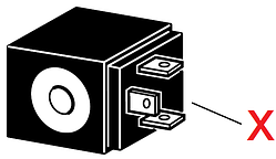 C199/1 Катушка електроклапана, 220-240V, 50Hz, 14W, d=15mm