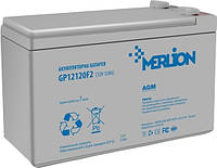 Акумуляторна батарея MERLION AGM GP12120F2, 12V 12Ah (150 x 98 x  95 (100)) (код 115420)