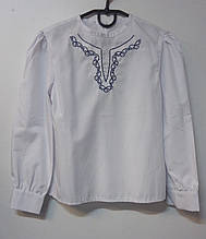 Блуза Моналіза БЛ-06, 122 білий сміття підлога