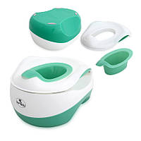 Горшок ступенька Lorelli (Bertoni) WC Transform Green бело-зеленый