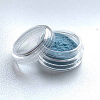 Оксамит для дизайну нігтів (кашемір), колір блакитний
