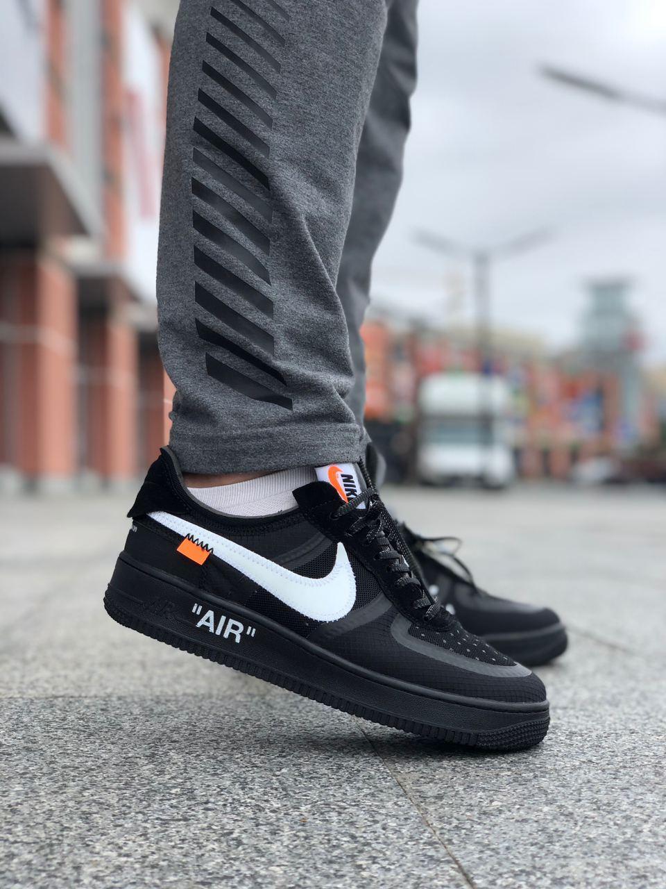Harga nike air top force 1 off white