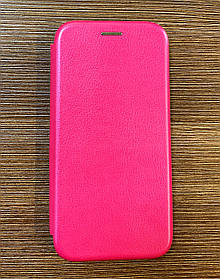 Чохол-книжка на телефон Honor 8S рожевого кольору