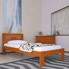 Ліжко дерев'яне односпальне Шопен