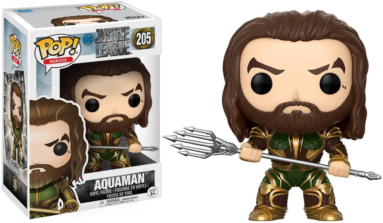 Фігурка Funko Pop Фанко Поп Аквамен Ліга Справедливості Aquaman 10 см BS A 205