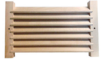 Вентиляційна решітка для лазні та сауни, липа