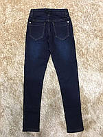 Джинсові штани утеплені для дівчаток оптом, F&D, 8-16 років, Арт. DY-1125, фото 2