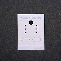 Планшетка під сережки 5х3,7см 100 шт купити біжутерію дешево оптом в інтернеті