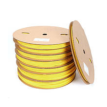 Термоусадочная трубка ТТ2х1 2/1 желтая в рулонах 200м Ny95501229