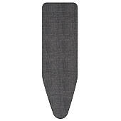 Чохол для дошки Brabantia PerfectFit 124х45 см ©, 8 мм поролону Чорний денім (131103)