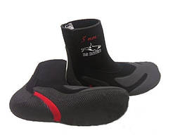 Боти-шкарпетки для дайвінгу, віндсерфінгу, підводного полювання BS Diver FLEXA 5 мм, розміри S, L