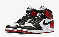 Подростковые кроссовки Air Jordan 1 Retro High OG Black Toe