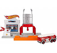 Хот вилс заправка Hot Wheels Blaze Blast Play Set DWL01