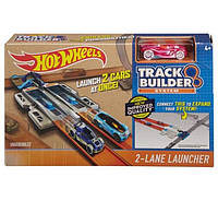 ПОД ЗАКАЗ 20+- ДНЕЙ Двойной пускатель Hot Wheels Хот вилс Track Builder 2 Lane Launcher DJD68