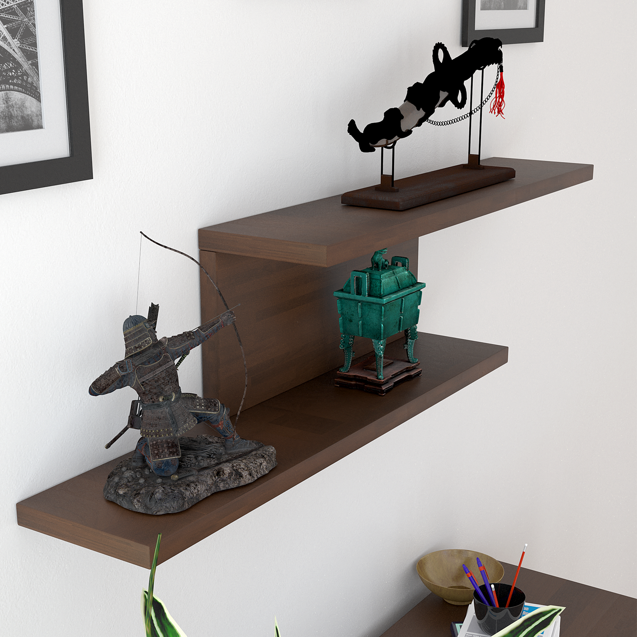 Полиця дерев'яна Ексклюзив, фото 1