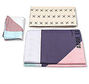 Постільна білизна Королева Ночі (Ранфорс) | Двоспальний комплект | 50х70 | Різнокольорові трикутники, фото 3