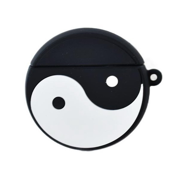 Чохол кейс для навушників Apple AirPods Alitek Інь Янь + карабін (88676), фото 1