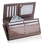 Жіночий шкіряний гаманець Betlewski з RFID 19,5 х 9,5 х 4 (BPD-BS-72031) - сірий, фото 5