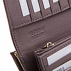 Жіночий шкіряний гаманець Betlewski з RFID 19,5 х 9,5 х 4 (BPD-BS-72031) - сірий, фото 8