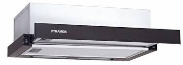Вытяжка кухонная телескопическая PYRAMIDA TL 50 slim BL, фото 1