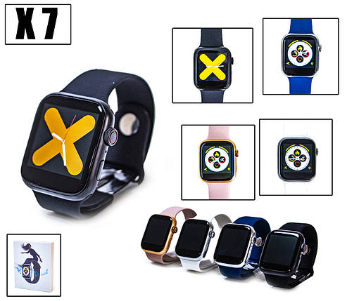 Розумні годинники Smart Watch X7 Чорний, фото 2