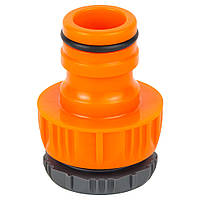 Адаптер для конектора ¾" універсальний ¾"×1" в/р (ABS) FLORA (5015844)