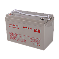 Акумулятор гелевий LogicPower LPM-GL 12 - 100 AH 3871 Акумулятор гелевий LogicPower LPM-GL 12 - 100 AH