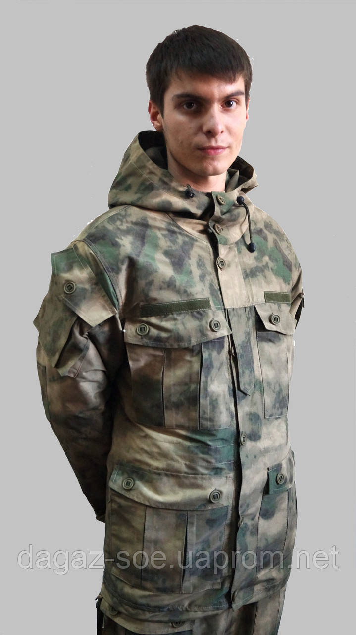 Зимовий Камуфляж Вологозахисний мембранний костюм "Комбат" - фото 1 - id-p172774162