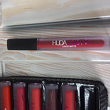 Набір матових помад Huda Beauty Набір помад на подарунок дівчині На день закоханих 14 лютого Св.Валентина, фото 3
