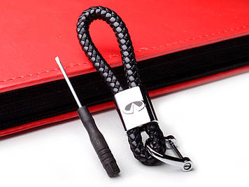 Брелок  Infinity джгут з екошкіри