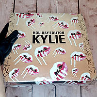 Набор подарочный Кайли Holiday Big Box Серебро | Подарочный набор декоративной косметики Kylie (живые фото)
