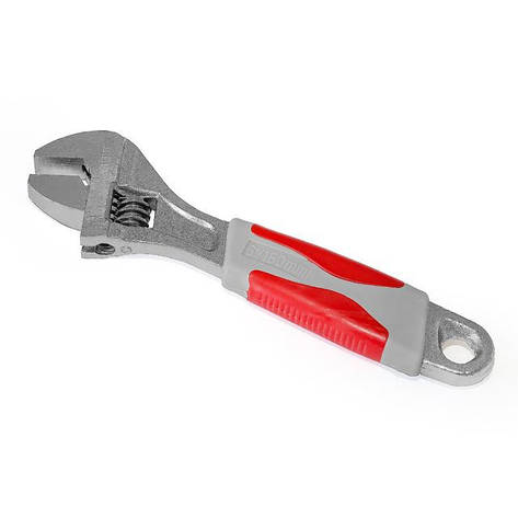 Ключ розвідний Intertool XT-0015 150мм ізольована рукоять, фото 1