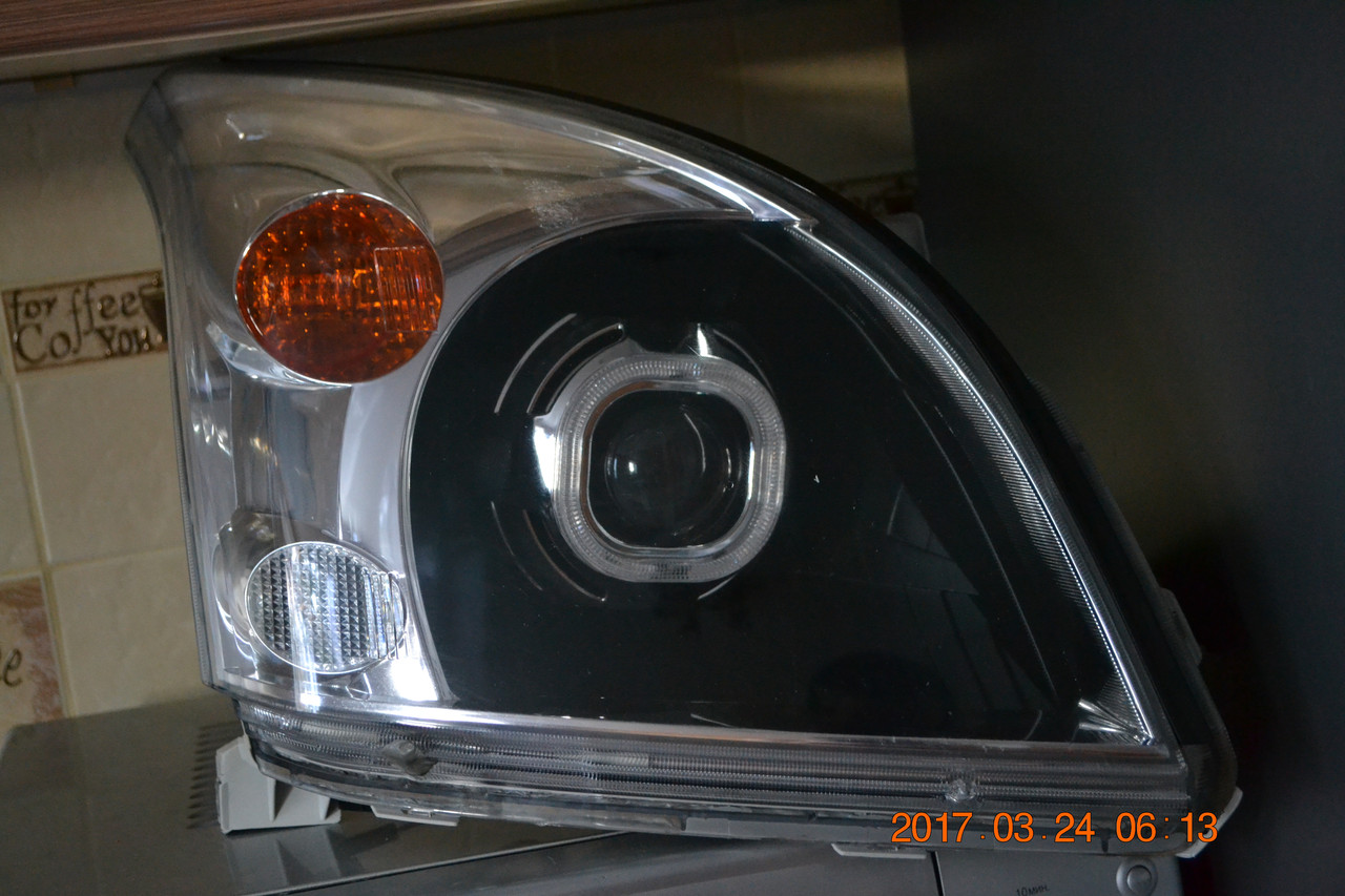 Встановлення Bi_Xenon і LED лінз Toyota Land Cruiser Prado 120
