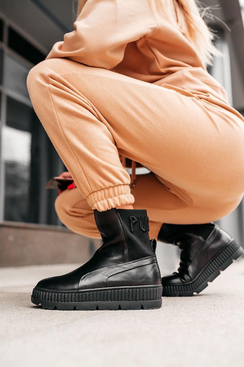 Rihanna sales chelsea boots