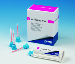Luxatemp-Star ( ЛЮКСАТЕМП СТАР )пластмаса для виготовлення тимчасових коронок,картридж 76 гр.