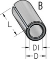 Втулка переходная разрезная WPW Израиль D8-L25 (T080063)