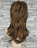 Перука середньої довжини для жінок русявий 3009А-12ТТ26, фото 3
