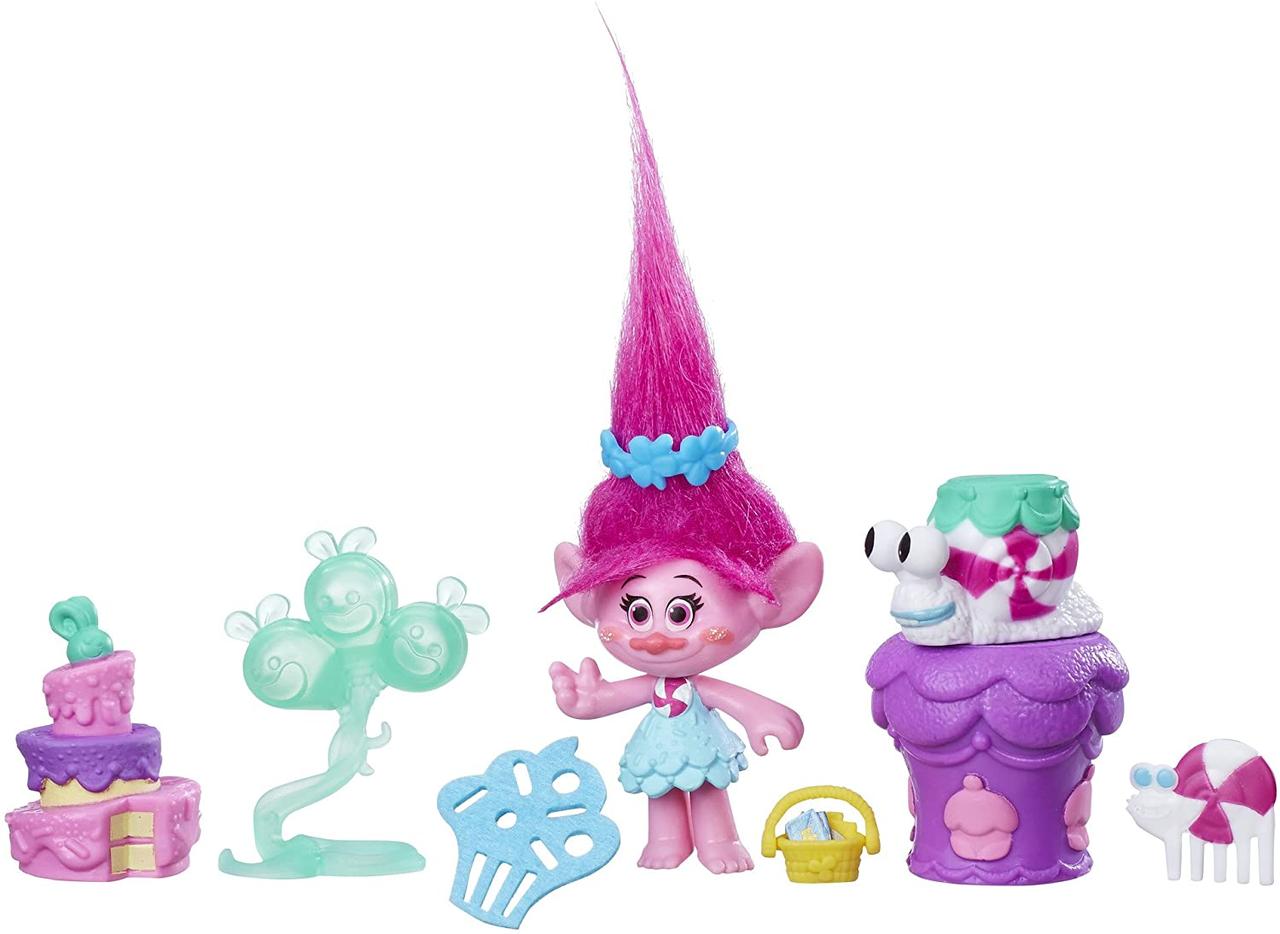 Набір вечірка троль Трояндочки Trolls Poppy Party Story B6556 B7351