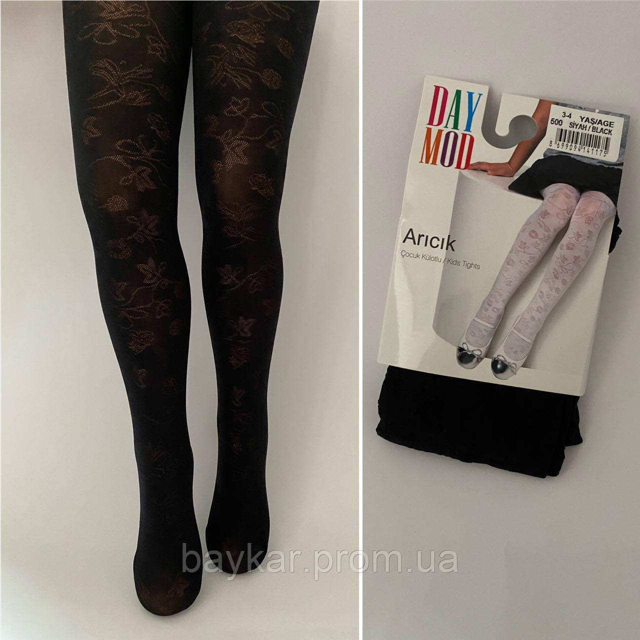 Колготки капроновые для девочки Day Mod Арт. 2122048 черные (ID ...