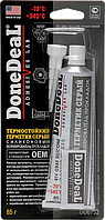 Серый термостойкий герметик DoneDeal DD6733 85 г