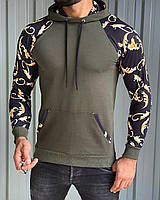 Чоловіча кофта толстовка M499 хакі