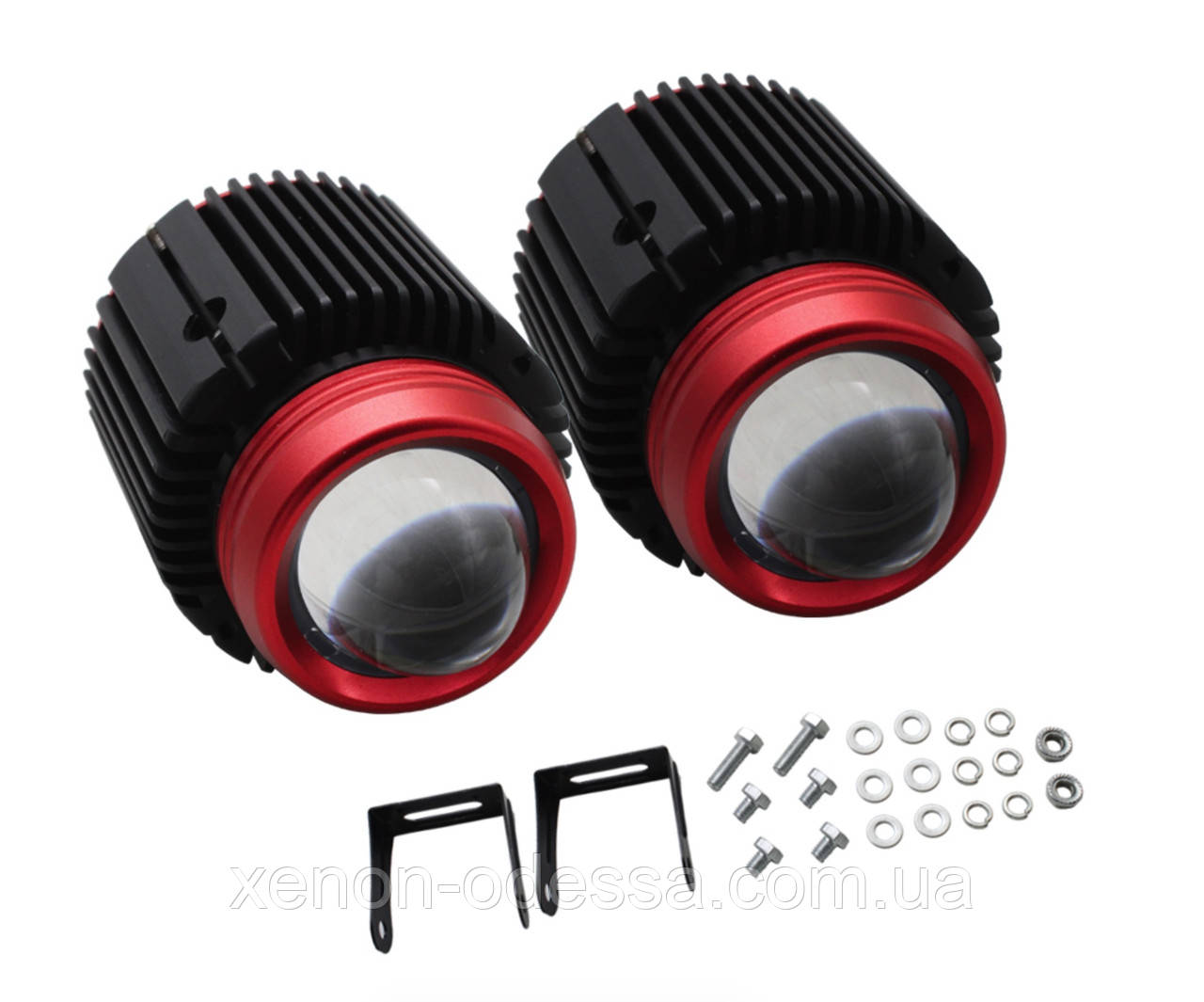 Світлодіодні лінзи протитуманки Bi-LED mini FOG 3000 K/6000 К FOG White + Yellow