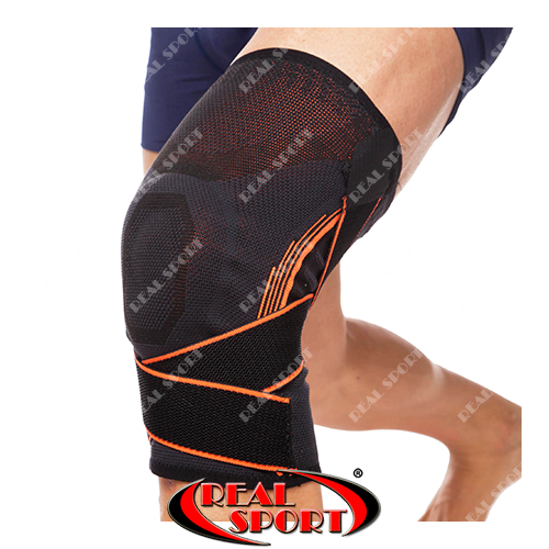 Наколінник еластичний зі спіральними ребрами жорсткості Extreme 718CA, фото 1