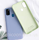 Чохол Silicone Case для Samsung Galaxy M31 M315 синій (Самсунг Галаксі M31), фото 10