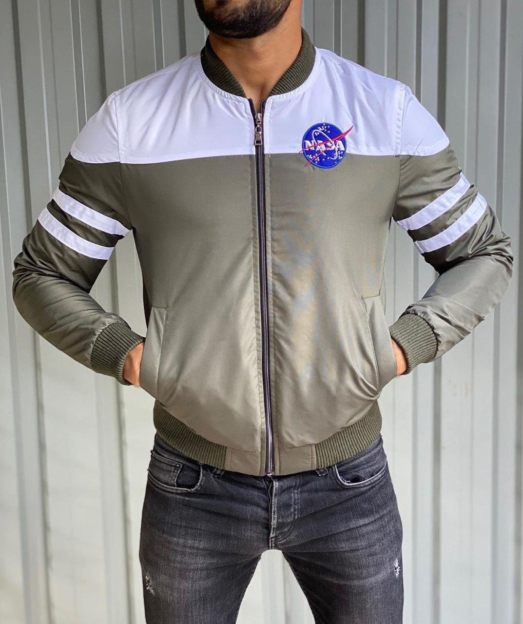 Чоловіча куртка вітровка NASA M529 різнобарвна S