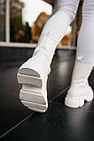 Черевики жіночі Both Gao High Boots White білі демісезонні шкіряні повсякденні, фото 8