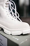 Черевики жіночі Both Gao High Boots White білі демісезонні шкіряні повсякденні, фото 9