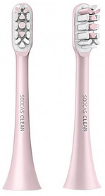 Насадки для зубної щітки Soocas General for X1 X3 X3U X5 V1 C1 D2 D3 D5 Pink (BH01P) 2 шт