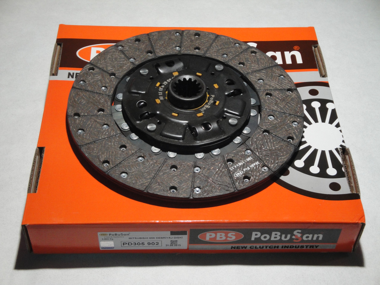 Диск зчеплення Mitsubishi Canter 659/859 (Ø302MM T14) (ME515796/ME521812/ME521811) POBUSAN